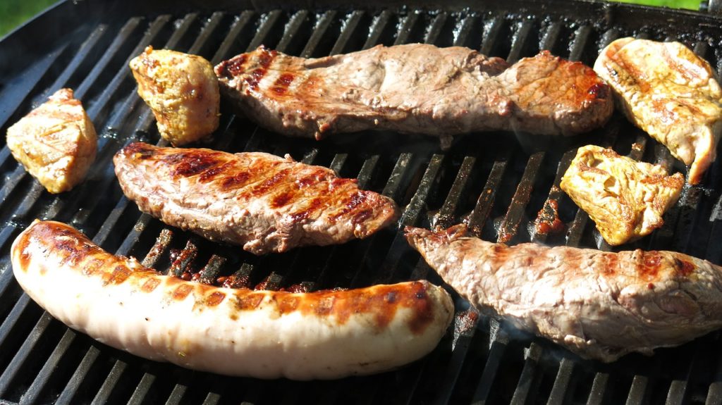 Grillen mit einem Elektrogrill