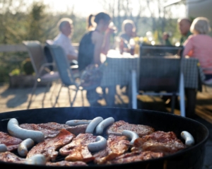 Grillparty mit Elektrogrill Foto: Rainer Sturm / pixelio.de